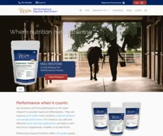 Performanceequinenutrition.com(Performance Equine Nutrition) Screenshot