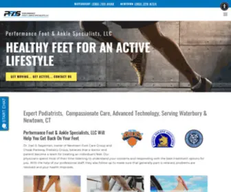 Performancefas.com(Performance Foot & Ankle Specialists) Screenshot