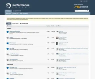Performanceforums.com(Performanceforums) Screenshot