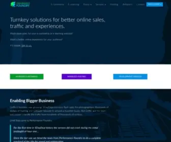Performancefoundry.com(WordPress Services) Screenshot
