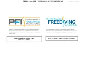 Performancefreediving.com(Please Stand By) Screenshot