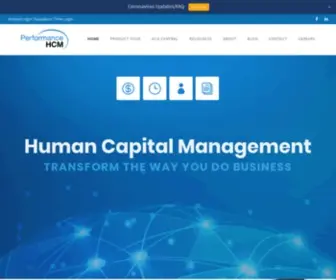 Performancehcm.com(Performance HCM) Screenshot