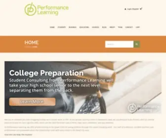 Performancelearn.com(Performance Learning) Screenshot