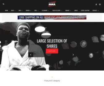 Performancemma.com(Performance MMA) Screenshot