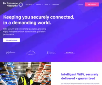 Performancenetworks.co.uk(Managed WiFi Solutions & Network Design) Screenshot