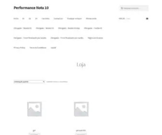 Performancenota10.com(Performance Nota 10) Screenshot