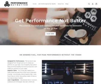Performancenutbutter.com(1win) Screenshot