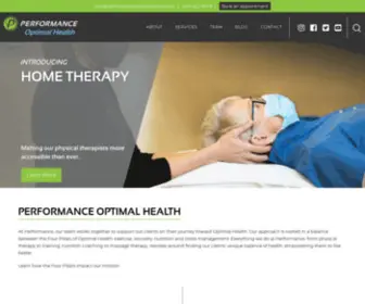 Performanceoptimalhealth.com(Performanceoptimalhealth) Screenshot