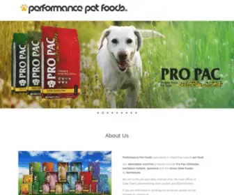 Performancepetfoods.co.za(Performance Pet Foods) Screenshot