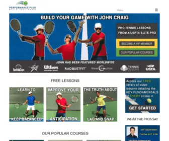 Performanceplustennis.com(Performance Plus Tennis) Screenshot