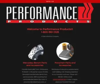 Performanceproducts.com(Performance Products) Screenshot