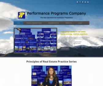 Performanceprogramscompany.com(Performance Programs Company) Screenshot