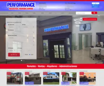 Performanceprop.com.ar(Performance propiedades) Screenshot