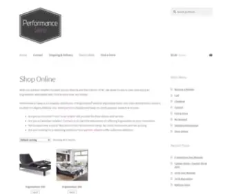 Performancesleep.ca(Performance Sleep) Screenshot
