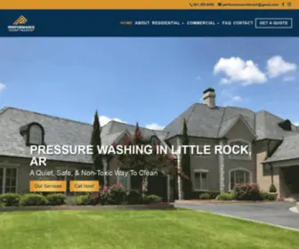 Performancesoftwash.com(Performance Softwash) Screenshot
