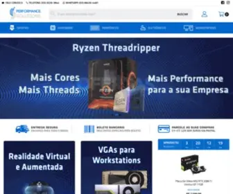 Performancesolutions.com.br(Peças para Computadores e Workstation de Alta Performance) Screenshot
