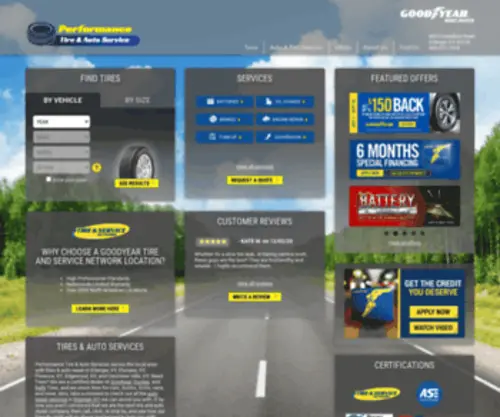 Performancetireerlanger.com(Performance Tire and Auto Service) Screenshot