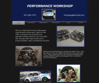 Performanceworkshop.net(Performance Workshop) Screenshot