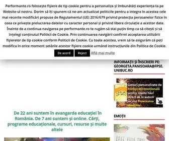 Performante.ro(Excelență) Screenshot