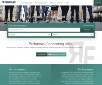 Performas.co.at(Jobs) Screenshot