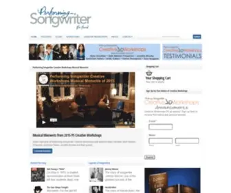 Performingsongwriter.com(Performing Songwriter) Screenshot