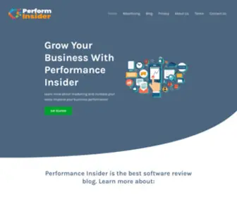 Performinsider.com(Performance Insider) Screenshot