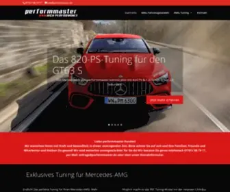 Performmaster.de(Tuning für Mercedes AMG) Screenshot