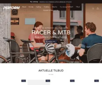 Performsport.dk(The Original FUSION Store) Screenshot