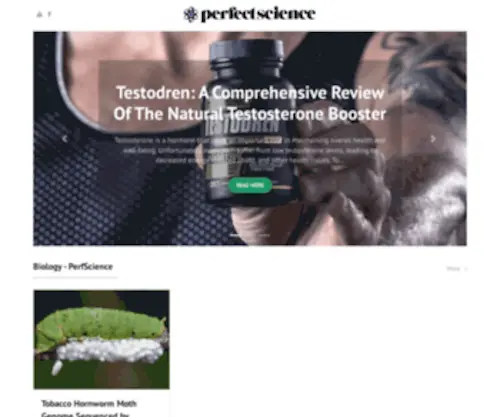 Perfscience.com(Perfect Science) Screenshot