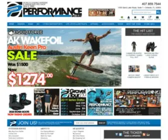 Perfski.com(Performance Ski and Surf) Screenshot