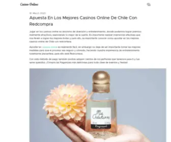 Perfumame.cl(Tienda Online de Perfumes Originales) Screenshot