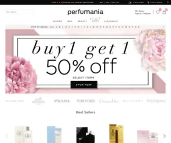 Perfumania.com(Discount Designer Brand Perfumes & Colognes) Screenshot