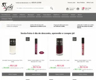 Perfumariaseiki.com.br(Perfumaria Seiki) Screenshot