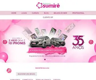 Perfumariasumire.com.br(Sumirê) Screenshot