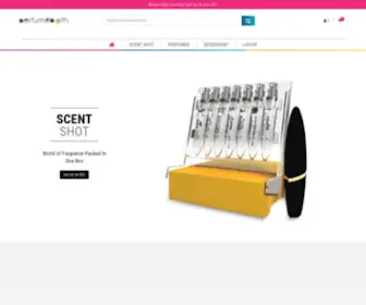 Perfumebooth.com(Perfume Booth) Screenshot