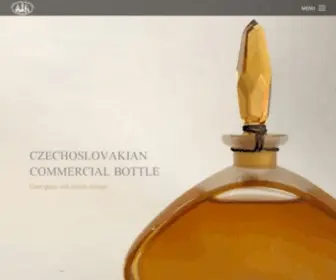 Perfumebottles.org(International Perfume Bottle Association) Screenshot