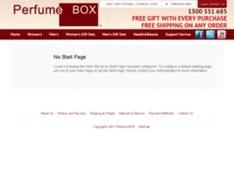 Perfumebox.com.au(Perfumebox) Screenshot