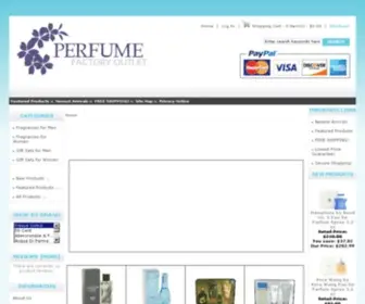 Perfumefactoryoutlet.com(Perfume Factory Outlet) Screenshot