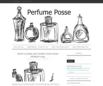 Perfumeposse.com(Perfume Posse) Screenshot