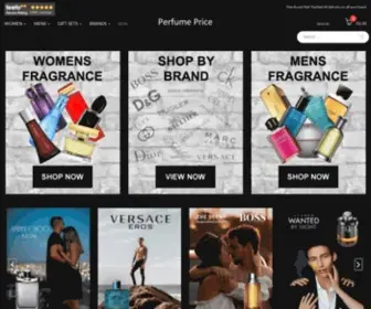 Perfumeprice.co.uk(Designer fragrances at honest prices) Screenshot