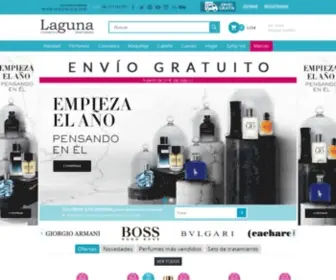 Perfumeriaslaguna.com(Perfumes, Cosmética & Maquillaje Online) Screenshot