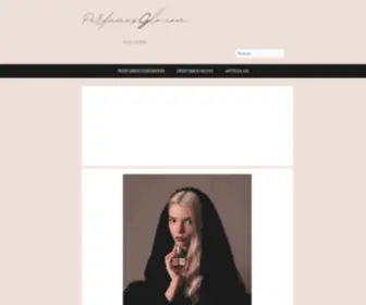 Perfumesglo.com(Los Perfumes Son Arte y El Arte Son Emociones 2022) Screenshot