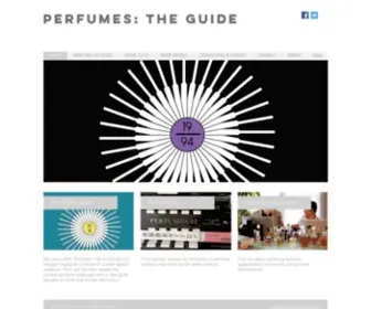 Perfumestheguide.com(Perfume Reviews) Screenshot