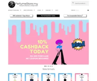 Perfumestore.my(Malaysia's Largest Online Perfume Store) Screenshot