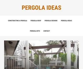 Pergola-Ideas.com(Pergola Ideas) Screenshot