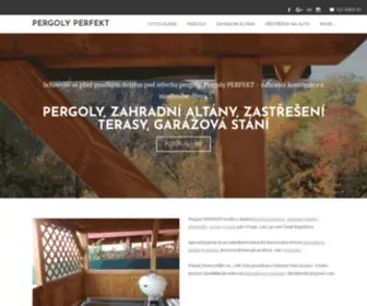 Pergolyperfekt.cz(Pergoly PERFEKT) Screenshot