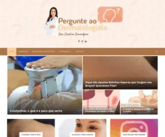 Pergunteaodermatologista.com.br(Criolipólise) Screenshot