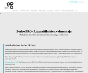 Perhopro.fi(Perho Liiketalousopisto) Screenshot