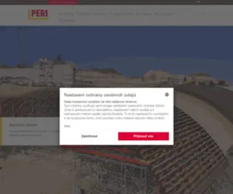 Peri.cz(PERI Česká republika) Screenshot