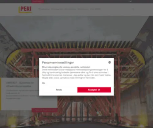 Peri.no(PERI Norge) Screenshot